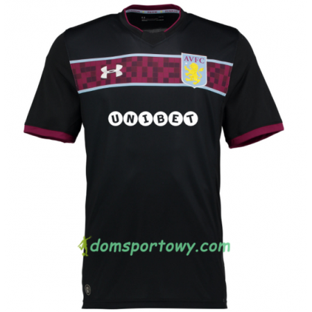 Koszulka Aston Villa Wyjazdowe Koszulki Piłkarskie 2017-2018 Krótki Rękaw