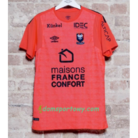 Koszulka SM Caen Wyjazdowe Koszulki Piłkarskie 2017-2018 Krótki Rękaw