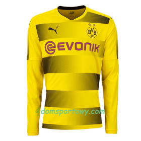 Koszulka Borussia Dortmund Domowe Koszulki Piłkarskie 2017-2018 Długi Rękaw