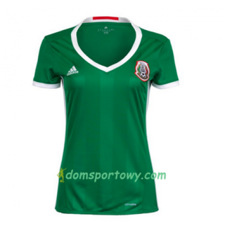 Koszulka Meksyk Damska Domowe Koszulki Piłkarskie 2016/17 Krótki Rękaw