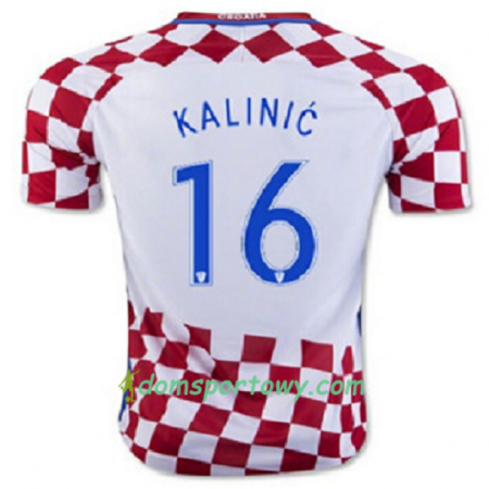 Koszulka Chorwacja KALINIC Domowe Koszulki Piłkarskie Euro 2016