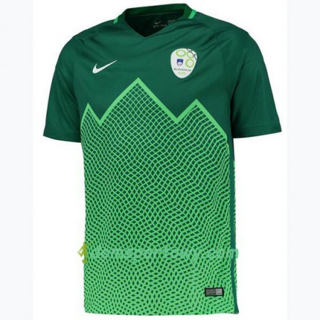 Koszulka Słowenia Wyjazdowe Koszulki Piłkarskie 2016/17 Krótki Rękaw