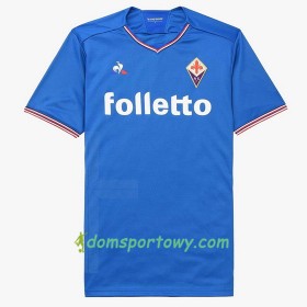 Koszulka ACF Fiorentina Wyjazdowe Koszulki Piłkarskie bleu 2017-2018 Krótki Rękaw