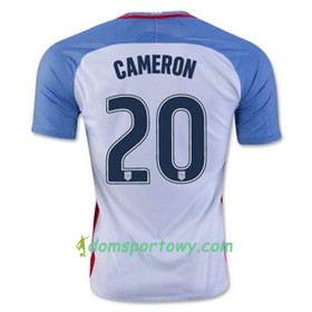 Koszulka Stany Zjednoczone CAMERON Domowe Koszulki Piłkarskie 2016/17 Krótki Rękaw