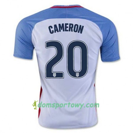 Koszulka Stany Zjednoczone CAMERON Domowe Koszulki Piłkarskie 2016/17 Krótki Rękaw