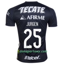 Koszulka Tigres UANL Jurgan Trzeci Koszulki Piłkarskie 2017-2018 Krótki Rękaw
