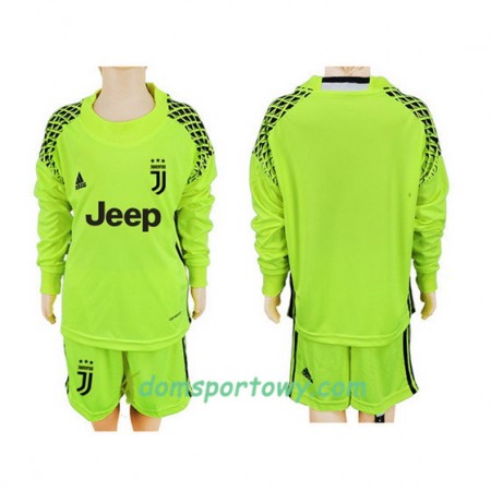 Koszulka Juventus Dziecięcy fluorescence Koszulki Piłkarskie 2017-2018 Długi Rękaw