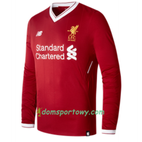 Koszulka Liverpool Domowe Koszulki Piłkarskie 2017-2018 Długi Rękaw