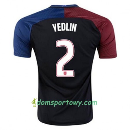 Koszulka Stany Zjednoczone YEDLIN Wyjazdowe Koszulki Piłkarskie 2016/17 Krótki Rękaw