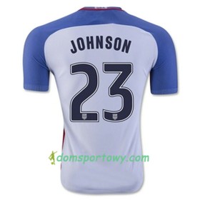 Koszulka Stany Zjednoczone JOHNSON Domowe Koszulki Piłkarskie 2016/17 Krótki Rękaw