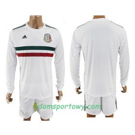 Koszulka Meksyk Wyjazdowe Koszulki Piłkarskie 2017-2018 Długi Rękaw
