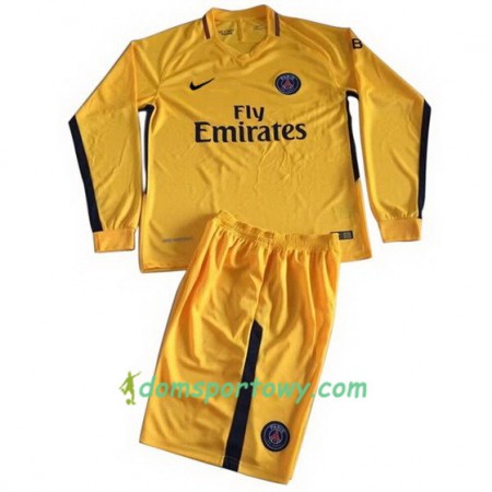 Koszulka Paris SG Wyjazdowe Koszulki Piłkarskie 2017-2018 Długi Rękaw