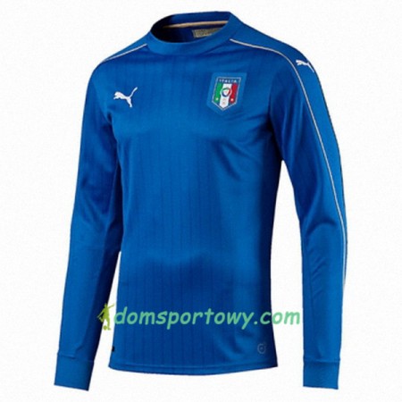 Koszulka Włochy Domowe Koszulki Piłkarskie Euro 2016 Długi Rękaw