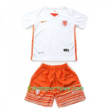 Koszulka Holandia Dziecięcy Wyjazdowe Koszulki Piłkarskie Euro 2016
