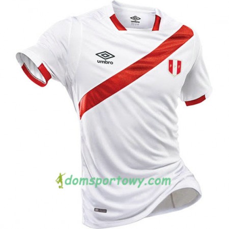 Koszulka Peru Domowe Koszulki Piłkarskie 2016/17 Krótki Rękaw