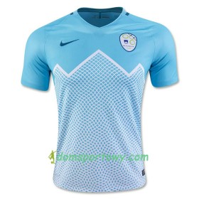 Koszulka Słowenia Domowe Koszulki Piłkarskie 2016/17 Krótki Rękaw