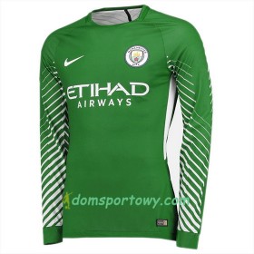 Koszulka Manchester City Bramkarska Koszulki Piłkarskie 2017-2018 Długi Rękaw