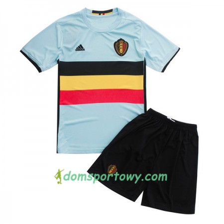 Koszulka Belgia Dziecięcy Wyjazdowe Koszulki Piłkarskie Euro 2016