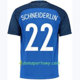 Koszulka Francja SCHNEIDERLIN Domowe Koszulki Piłkarskie Euro 2016