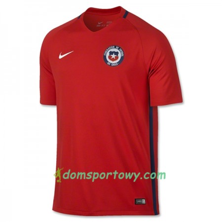 Koszulka Chile Domowe Koszulki Piłkarskie 2016/17 Krótki Rękaw