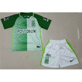 Koszulka Atlético Nacional Dziecięcy Domowe Koszulki Piłkarskie 2017-2018 Krótki Rękaw