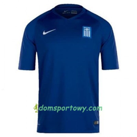 Koszulka Grecja Wyjazdowe Koszulki Piłkarskie 2016/17 Krótki Rękaw