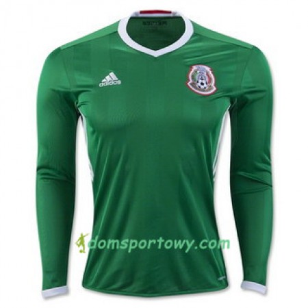 Koszulka Meksyk Domowe Koszulki Piłkarskie 2016/17 Długi Rękaw
