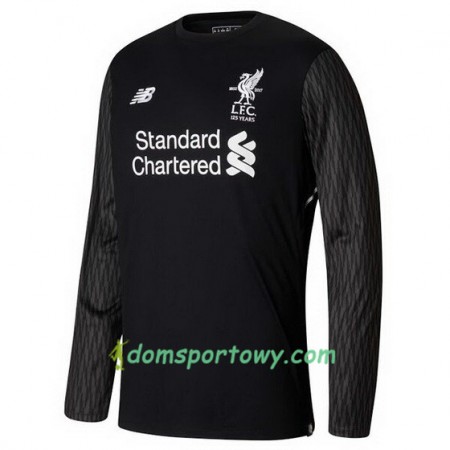 Koszulka Liverpool Bramkarska Wyjazdowe Koszulki Piłkarskie 2017-2018 Długi Rękaw
