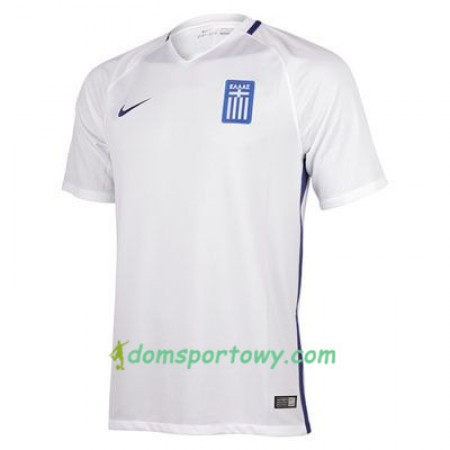 Koszulka Grecja Domowe Koszulki Piłkarskie 2016/17 Krótki Rękaw