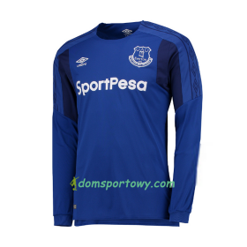 Koszulka Everton Domowe Koszulki Piłkarskie 2017-2018 Długi Rękaw