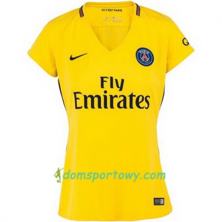 Koszulka Paris SG Damska Wyjazdowe Koszulki Piłkarskie 2017-2018 Krótki Rękaw