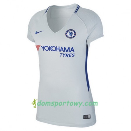 Koszulka Chelsea Damska Wyjazdowe Koszulki Piłkarskie 2017-2018 Krótki Rękaw
