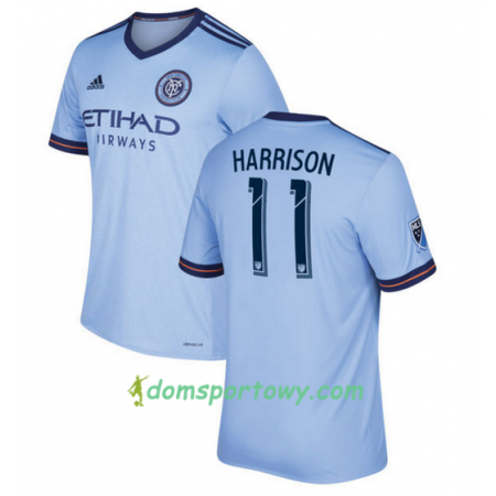 Koszulka New York City FC Harrison 11 Domowe Koszulki Piłkarskie 2017-2018 Krótki Rękaw