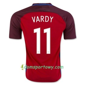 Koszulka Anglia VARDY Wyjazdowe Koszulki Piłkarskie 2016/17 Krótki Rękaw