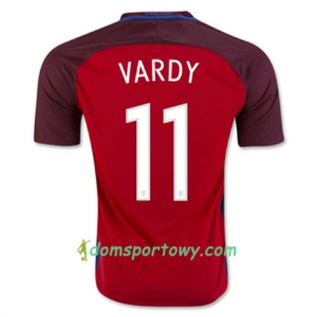 Koszulka Anglia VARDY Wyjazdowe Koszulki Piłkarskie 2016/17 Krótki Rękaw