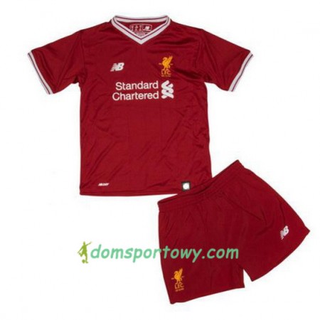 Koszulka Liverpool Dziecięcy Domowe Koszulki Piłkarskie 2017-2018 Krótki Rękaw