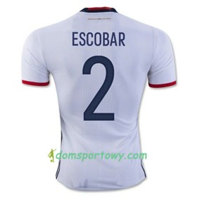 Koszulka Kolumbia ESCOBAR Domowe Koszulki Piłkarskie 2016/17 Krótki Rękaw