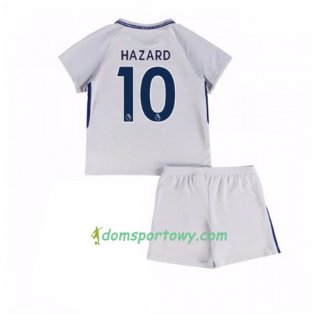 Koszulka Chelsea Eden Hazard 10 Dziecięcy Wyjazdowe Koszulki Piłkarskie 2017-2018 Krótki Rękaw
