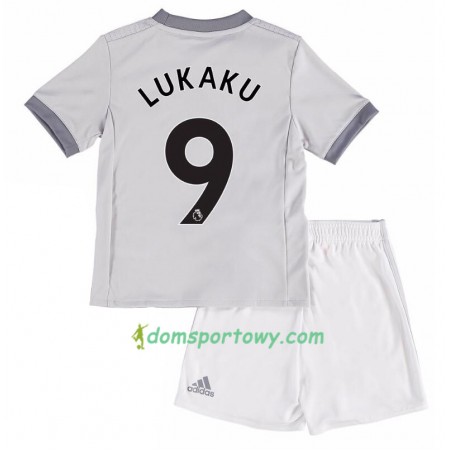 Koszulka Manchester United Romelu Lukaku 9 Dziecięcy Trzeci Koszulki Piłkarskie 2017-2018 Krótki Rękaw