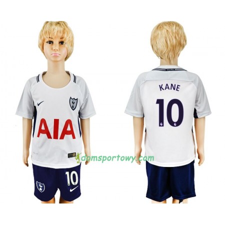 Koszulka Tottenham Hotspurs Harry Kane 10 Dziecięcy Domowe Koszulki Piłkarskie 2017-2018 Krótki Rękaw