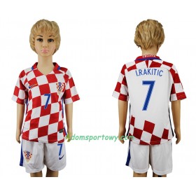 Koszulka Chorwacja I.Rakitic 7 Dziecięcy Domowe Koszulki Piłkarskie 2016 Krótki Rękaw