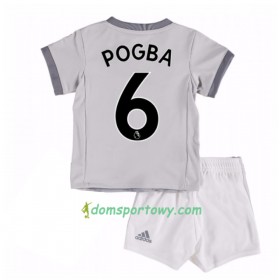 Koszulka Manchester United Paul Pogba 6 Dziecięcy Trzeci Koszulki Piłkarskie 2017-2018 Krótki Rękaw