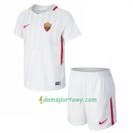 Koszulka AS Roma Dziecięcy Wyjazdowe Koszulki Piłkarskie 2017-2018 Krótki Rękaw