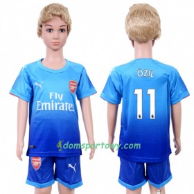 Koszulka Arsenal Mesut Ozil 11 Dziecięcy Wyjazdowe Koszulki Piłkarskie 2017-2018 Krótki Rękaw