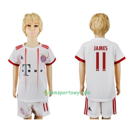 Koszulka Bayern Monachium James Rodriguez 11 Dziecięcy Trzeci Koszulki Piłkarskie 2017-2018 Krótki Rękaw