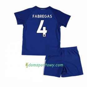 Koszulka Chelsea Cesc Fabregas 4 Dziecięcy Domowe Koszulki Piłkarskie 2017-2018 Krótki Rękaw