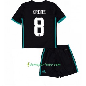Koszulka Real Madryt Toni Kroos 8 Dziecięcy Wyjazdowe Koszulki Piłkarskie 2017-2018 Krótki Rękaw