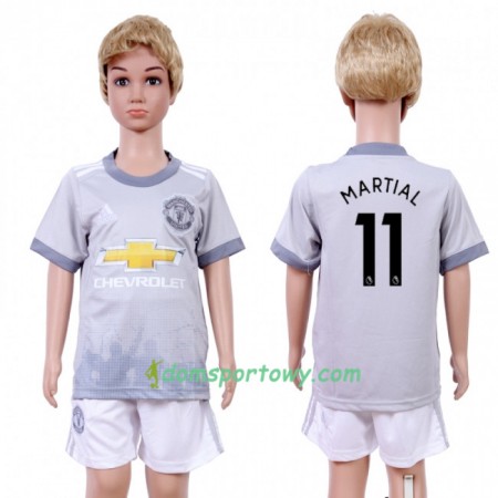 Koszulka Manchester United Anthony Martial 11 Dziecięcy Trzeci Koszulki Piłkarskie 2017-2018 Krótki Rękaw