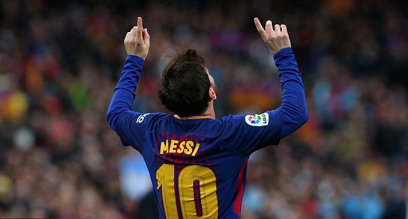 La Liga - Messi rzut wolny bezpośredni wynik Barcelona 1-0 Lectra Atletico Madryt